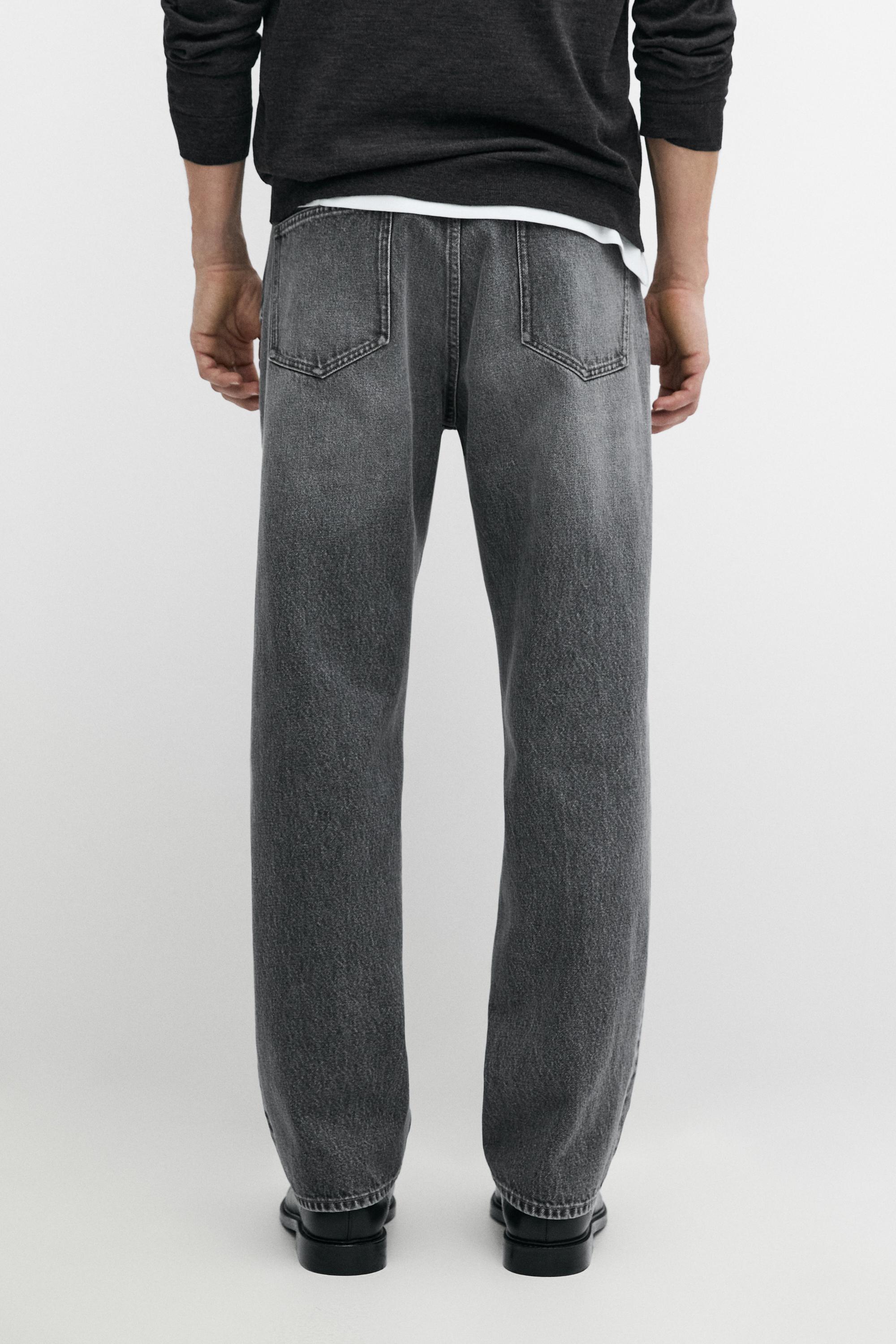 Straight-leg jeans